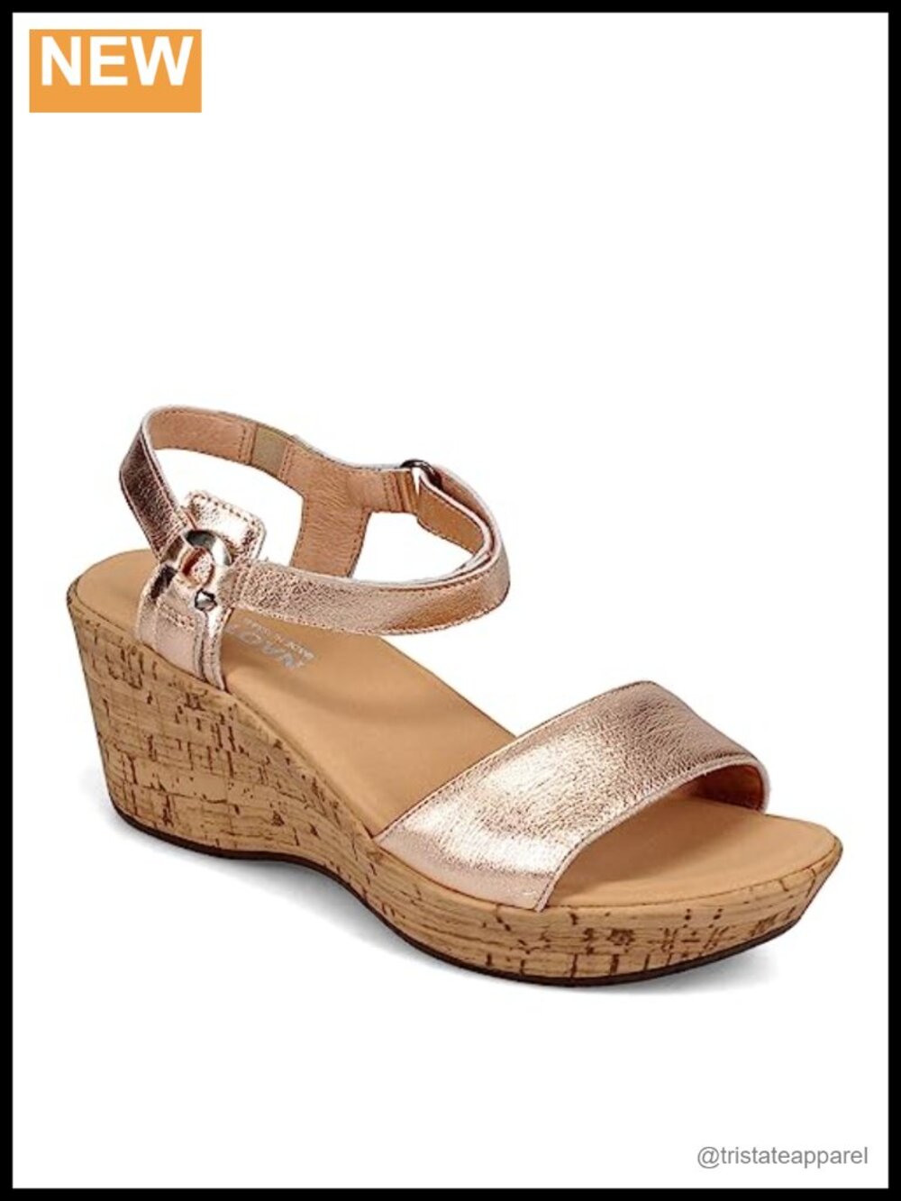NAOT Pier Wedge Sandals Leather Slingback